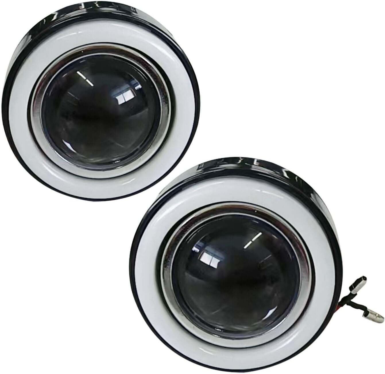 YLT AUTO 2pcs Fog Lights Lamps Replacement Fit for 2016-2018 For Honda Civic LX EX SI 2-Door/4-Door