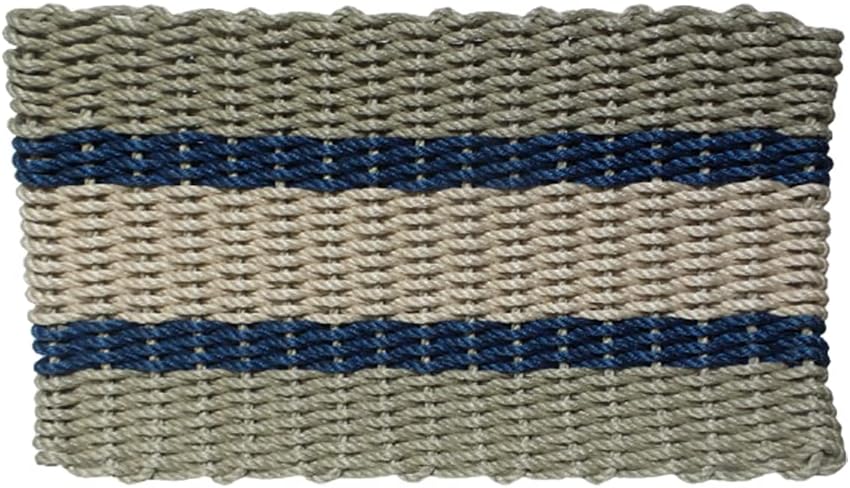 Maine Lobster Rope Doormats Outdoor Doormat, Weather-Resistant Lobster Rope, Durable, Easy-to-Clean Outdoor Entrance Mat, Handwoven in USA, (Cobbossee, 18"x30")