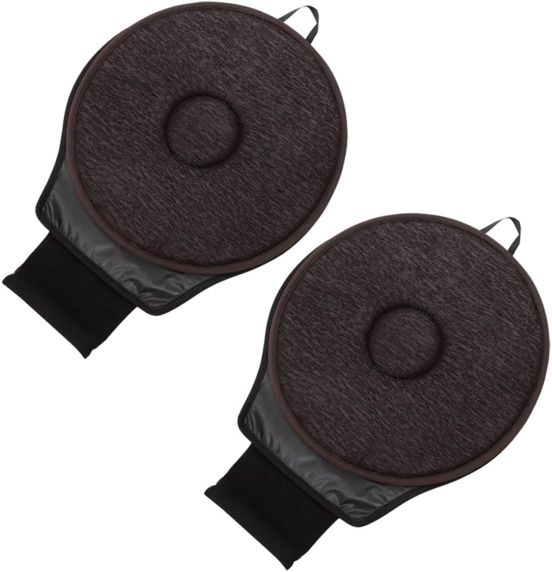 360° Rotating Car Seat Cushion Swivel Seat Pad for Elderly Non-Slip Fabric