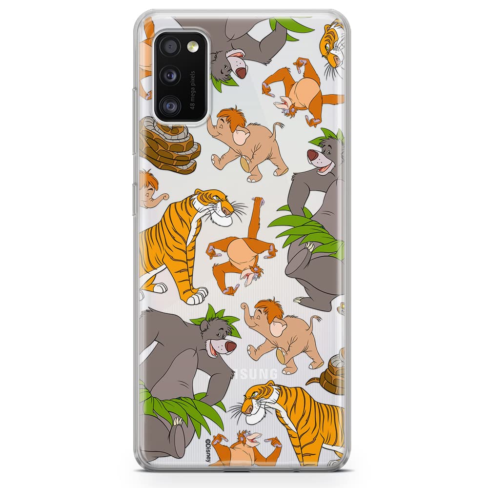 ERT GROUP mobile phone case for Samsung A41 original and officially Licensed Disney pattern Jungle Book 003 optimally adapted to the shape of the mobile phone, partially transparent