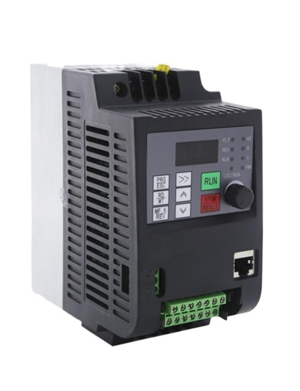 BTYKUYOO 2.2KW 3HP VFD Inverter Freqency Converter for 220V Out Single Capacitor Single-Phase Motor(220V 2.2kw 3HP)