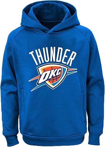 Miniatura 4 de Outerstuff NBA Kids Youth 8-20 Team Color Alternate Polyester Performance Primary Logo Sudadera Sudadera Sudadera con capucha Phoenix Suns