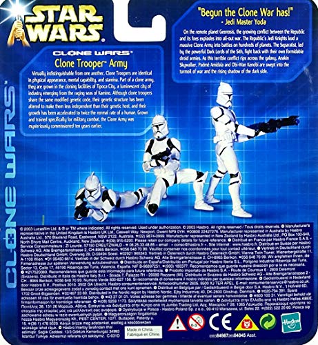 Star Wars Clone Wars : Clone Trooper Army w. Green Sergeant