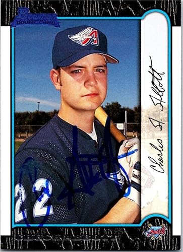Chuck Abbott autographed baseball card (Anaheim Angels) 1999 Bowman Rookie #191 - Baseball Slabbed Autographed Cards