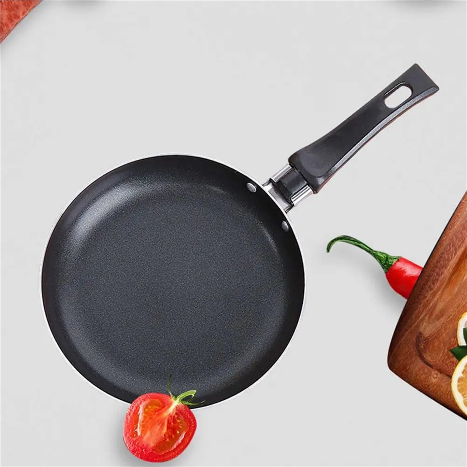 Mini padella antiaderente elettrodomestici da cucina 14/16/18 cm padella per frittata bistecca padella pentole utensili da cucina (14 cm)