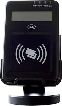 ACR1222L NFC Visual Vantage Reader with NFC Touchless Technology PC-Linked and ISO/IEC 18092 Card Supports ISO14443