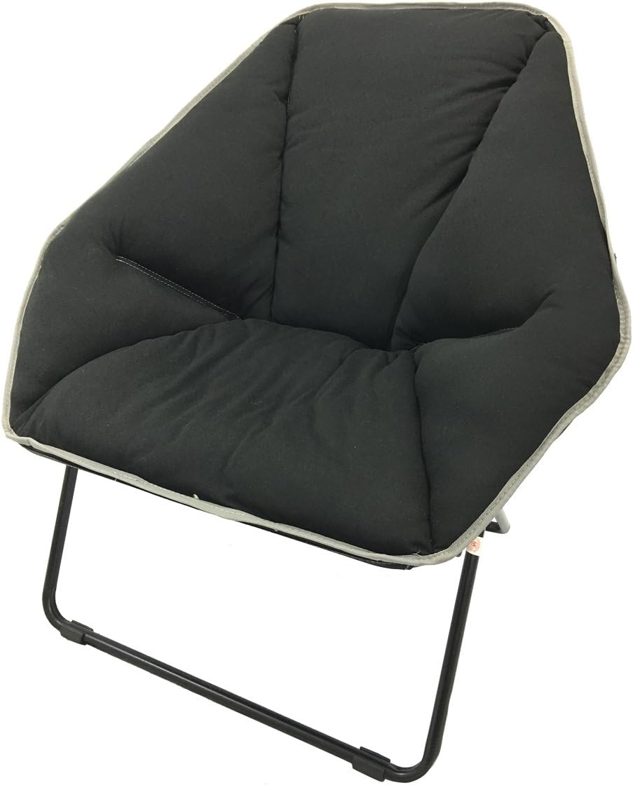 Lounger Sofa Folding Chair (Black)