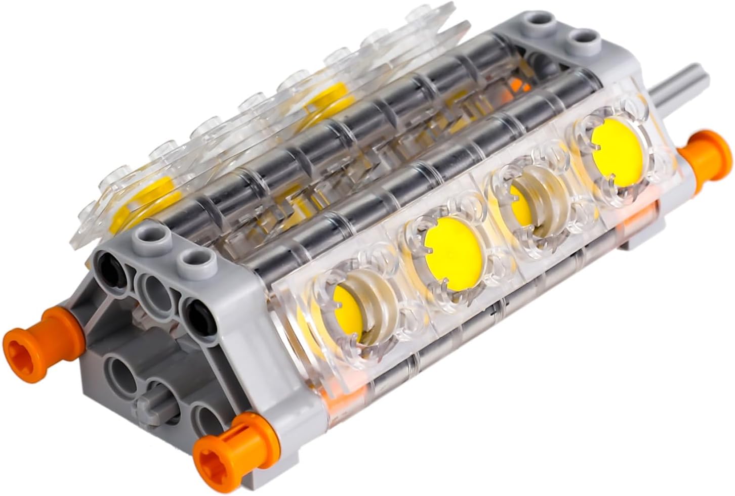 TEESE 55pcs Crankshaft Engine Accessories Kit for MOC STEM EV3 Car Project