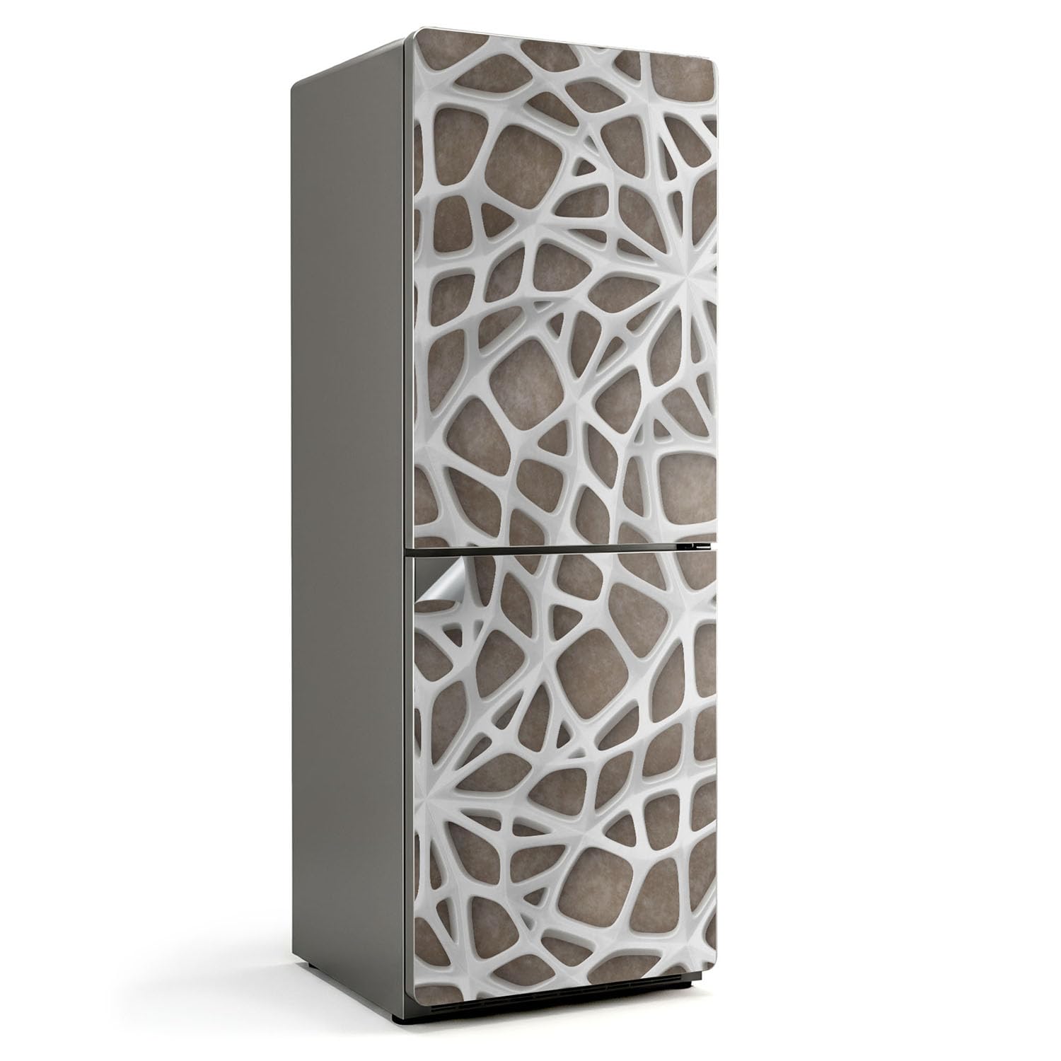 Autocollant porte réfrigérateur 70x190 cm décoration cuisine