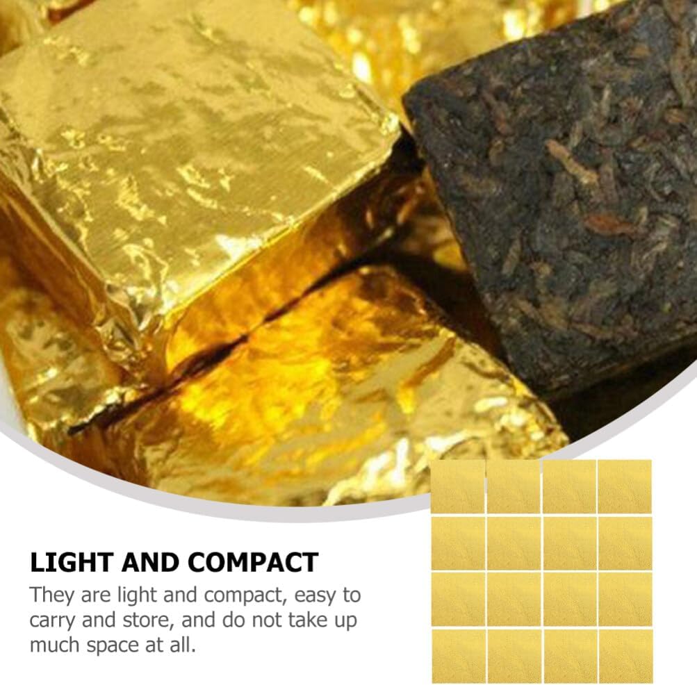 DOITOOL 1000pcs Foil Chocolate Packaging Sheets for Homemade Treats for Candy Making Snack Decoration Parties and