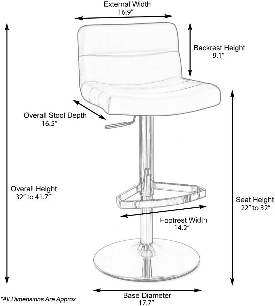Buy Zuri Furniture Purple Lattice Adjustable Height Swivel Armless Bar Stool Online In Indonesia B00kab5j2s