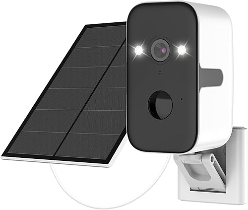 Miniatura 1 de VSTARCAM Cámara solar inalámbrica para exteriores con batería, 2K, almacenamiento gratuito en la nube, banda dual 2.45G, duración de la batería de 1