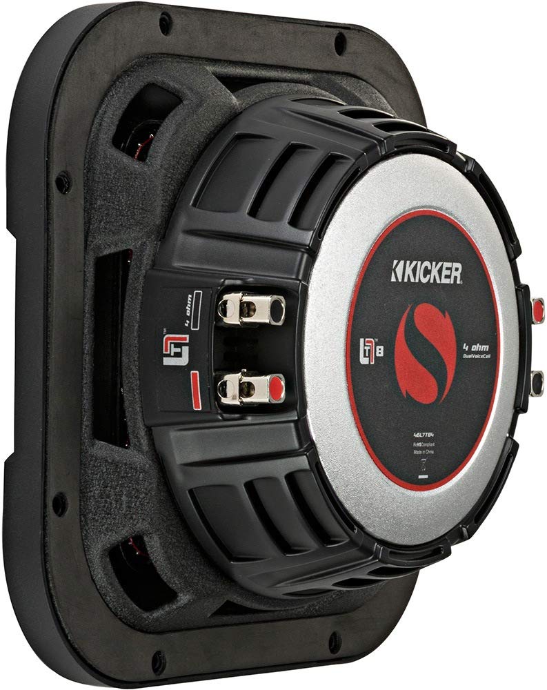 Amazon.co.jp: KICKER 2点セット 8インチ L7T サブウーファー DVC 4