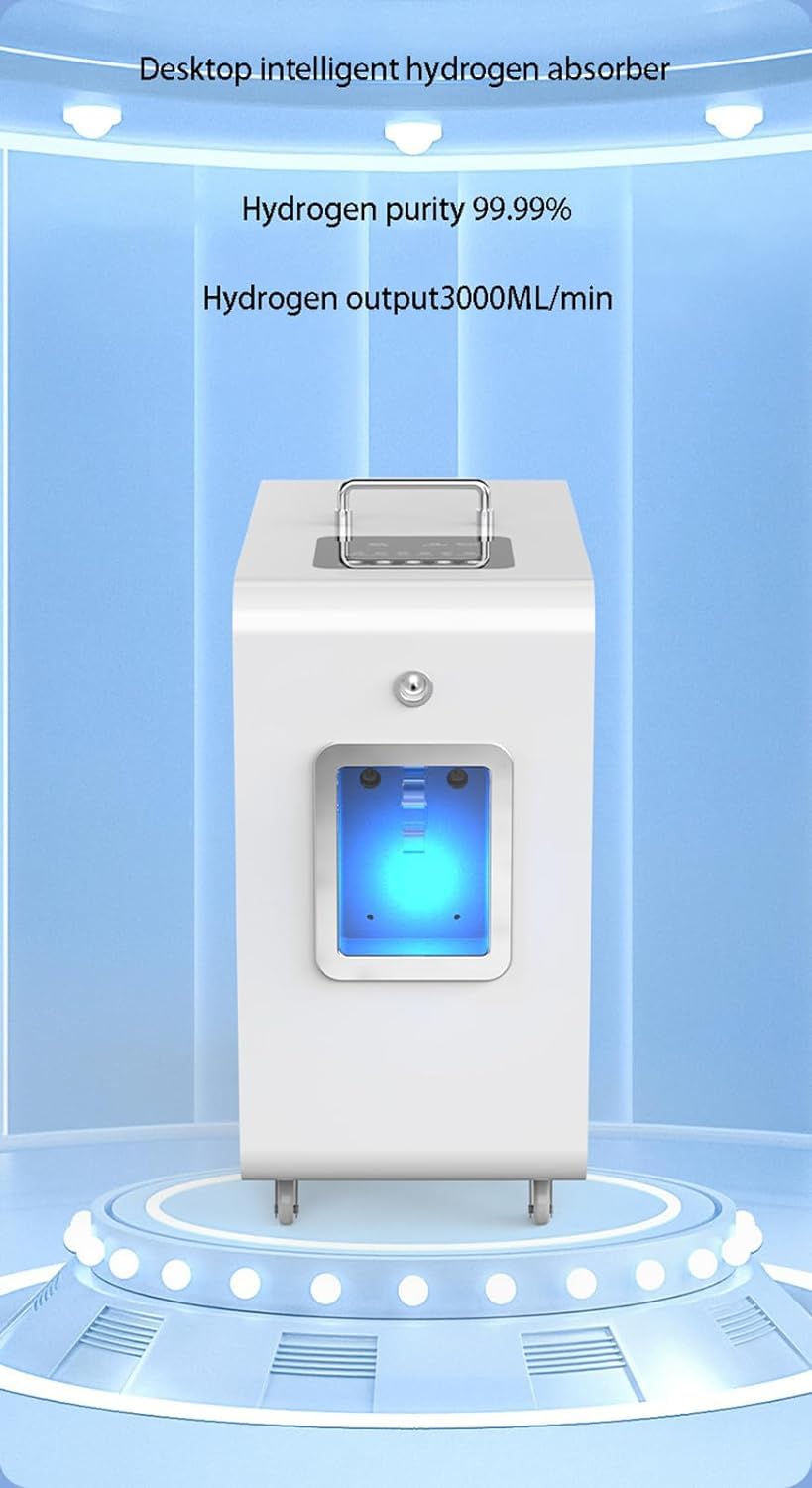 Inhalator wodoru, generator inhalacji wodoru 3000 ml/min, inhalacja wodoru w domu Por, generator wodoru o wysokiej czystości 99,99%, 1500 ml/min