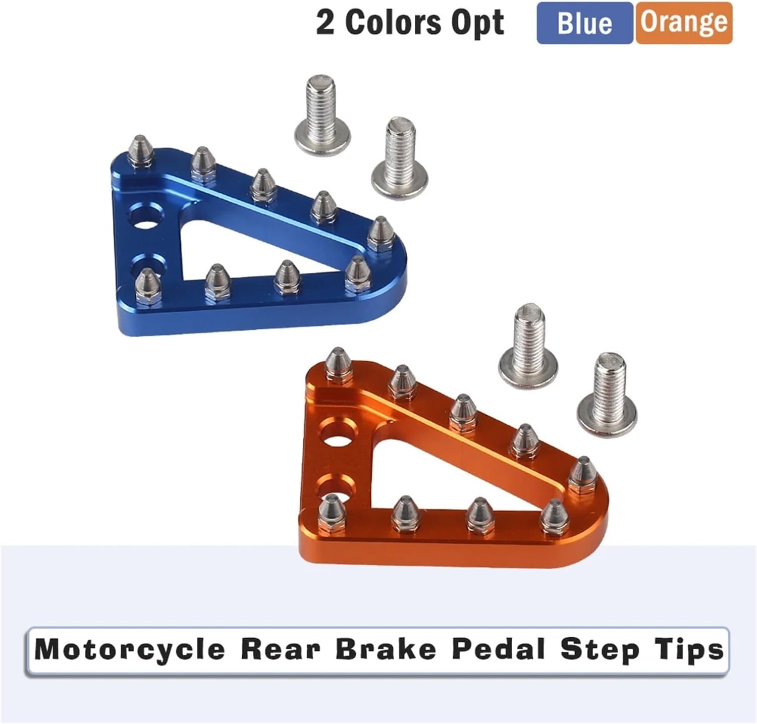 Motorcycle Brake Pedal Lever Step Tip Plate Fit for K-tm SX SXF-XC XCF XCW EXC EXCF TPI 125 150 250 350 450500 2017-2022(4 Packs)