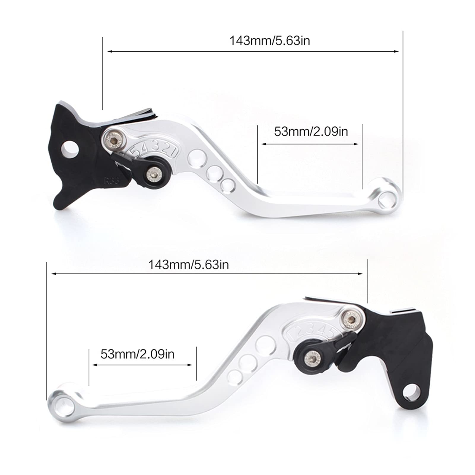Kupplungs Motorradkupplung Bremszubehör Einziehbarer Einsteller Für Honda Für Schatten 400 600 750 1988-2010 1100 1997-2010