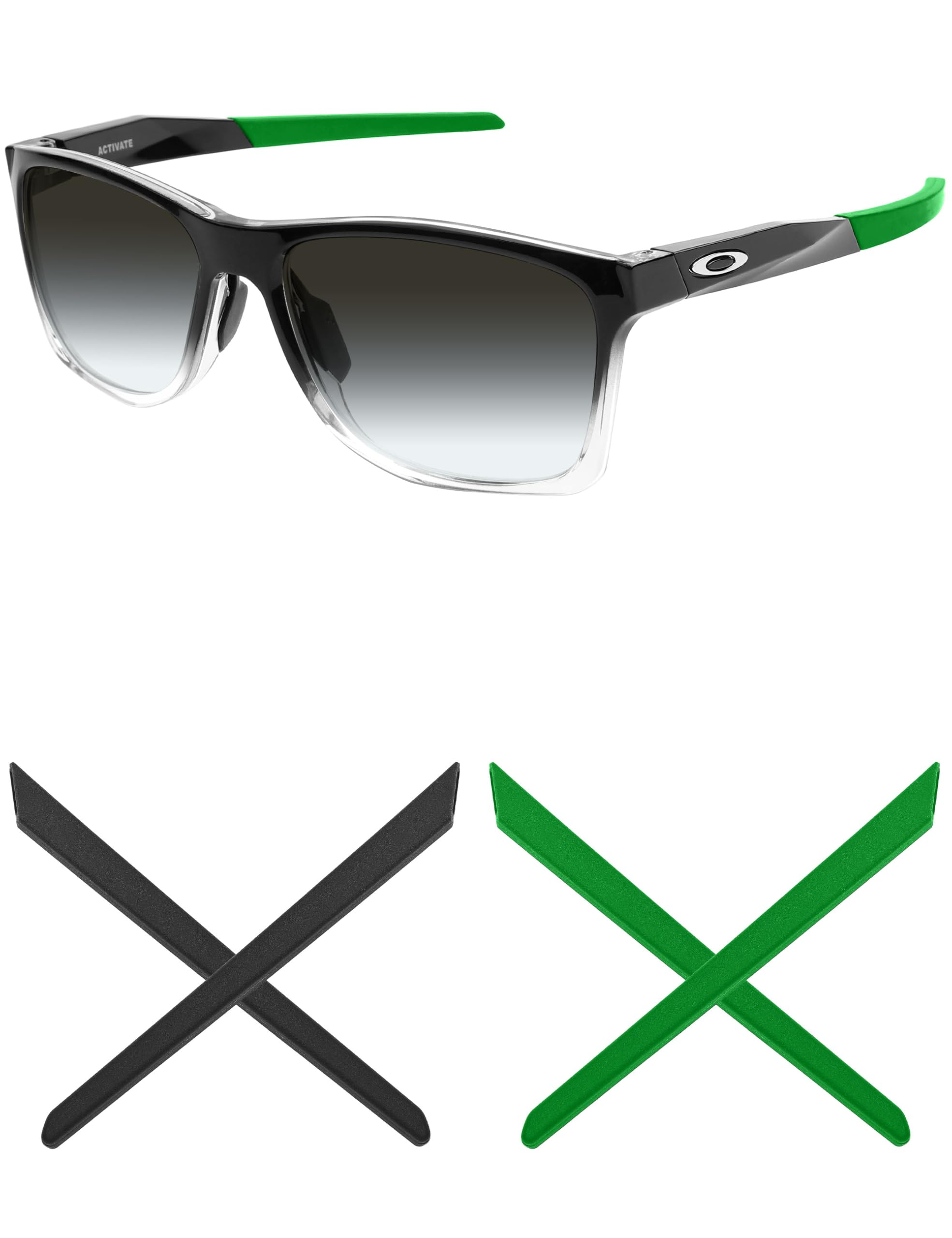 Mryok Replacement Earsocks for Oakley Activate OX8173 / Activate AF OX8169F Sunglasses - Options