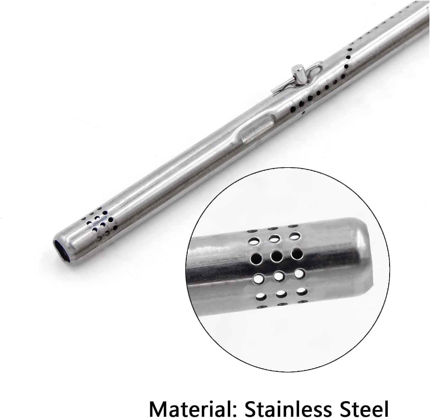 Hongso Grill Replacement Parts for Charbroil Performance 6 Burner 463276517, 463244819, 463274619, 463238218, 463245917 463276617 Grill Models, Heat Plates, Burner Tubes, Crossover Tubes, G470-0004-W1