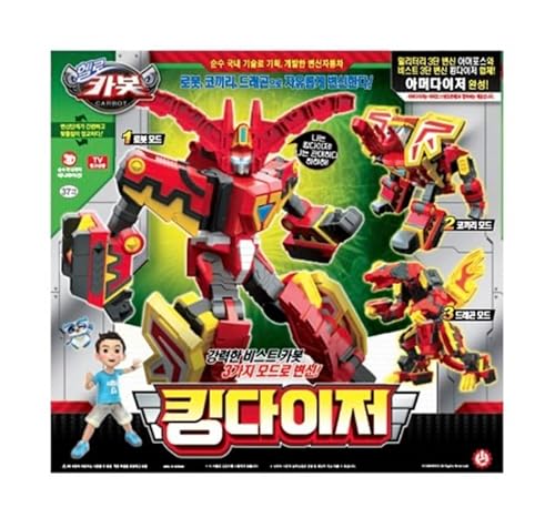 King Dizer 킹다이저 Hello Carbot Transformer Transforming Robot Figure