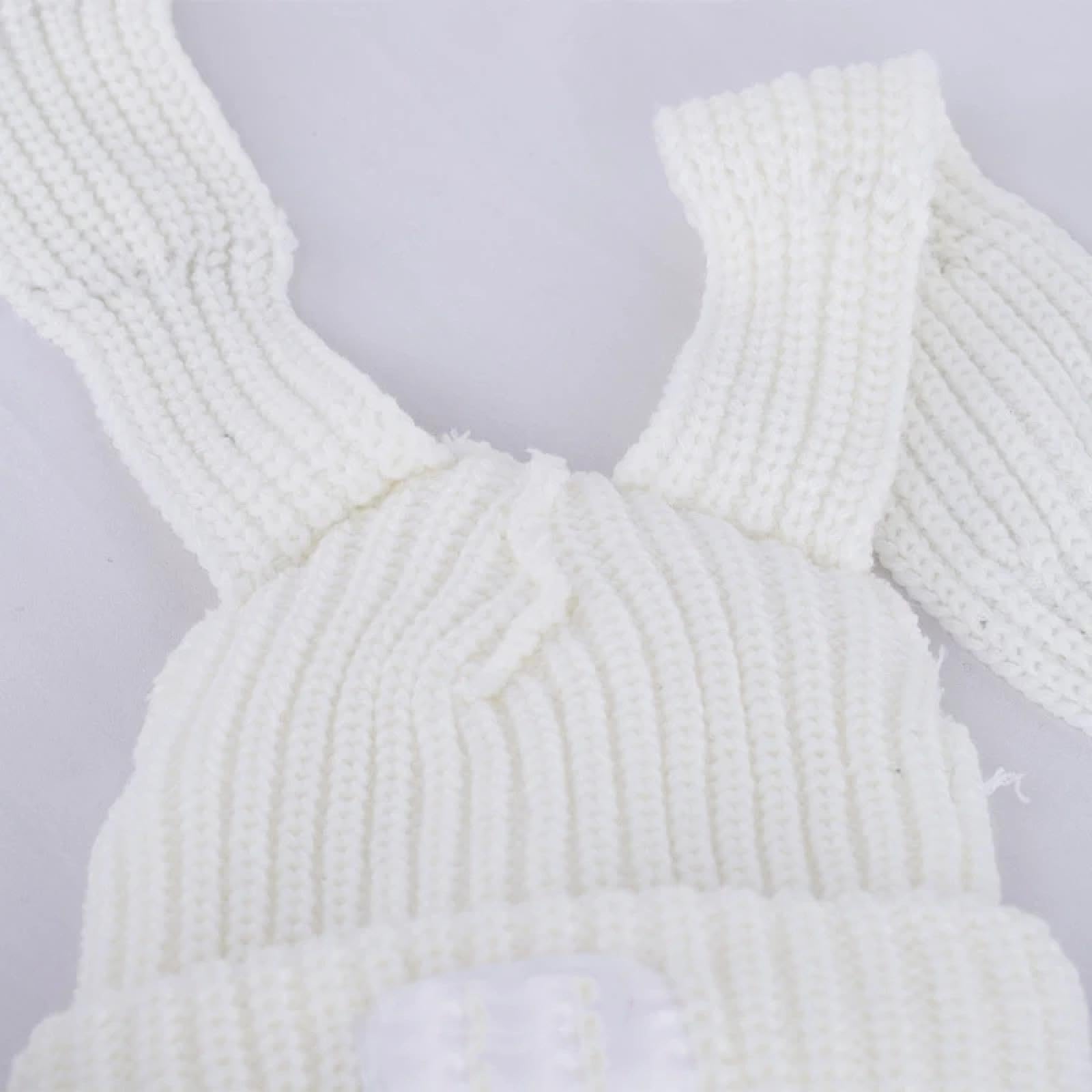 Casquettes Bonnets Chapeaux Bonnet Tricoté Lapin Tricot Chapeau Long Tricoté Bonnet Hiver Chapeau Chaud