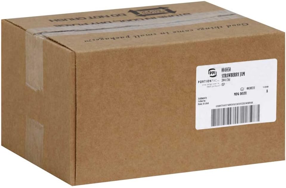 Jam Strawberry -- 200 Count .5 Ounce