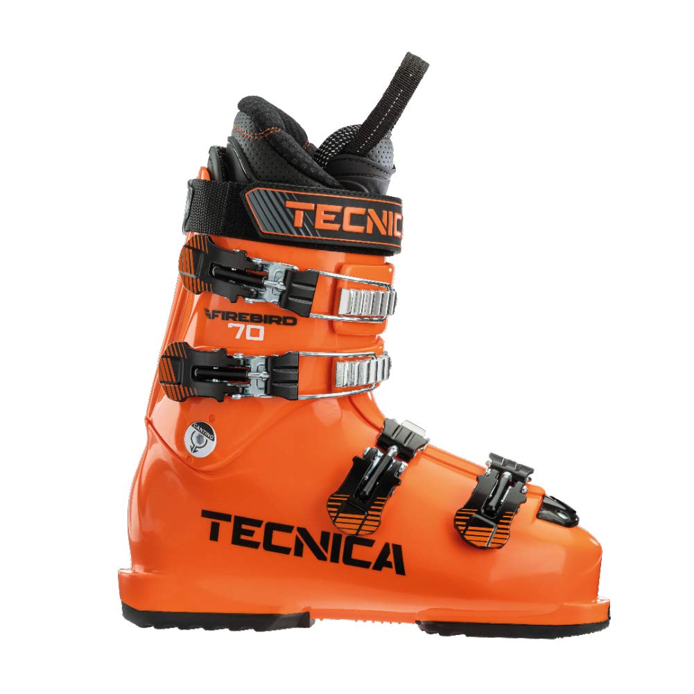TECNICA Junior Firebird 70 Freeride Race Ski Boots, Ultra Orange