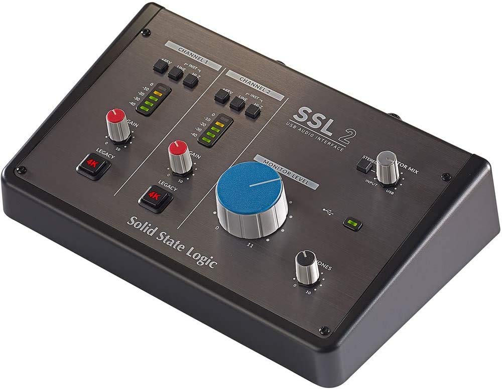 【未使用】SSL 2 USBオーディオインターフェース Solid State Logic SSL2 MKII 2in2out USB オーディオ
