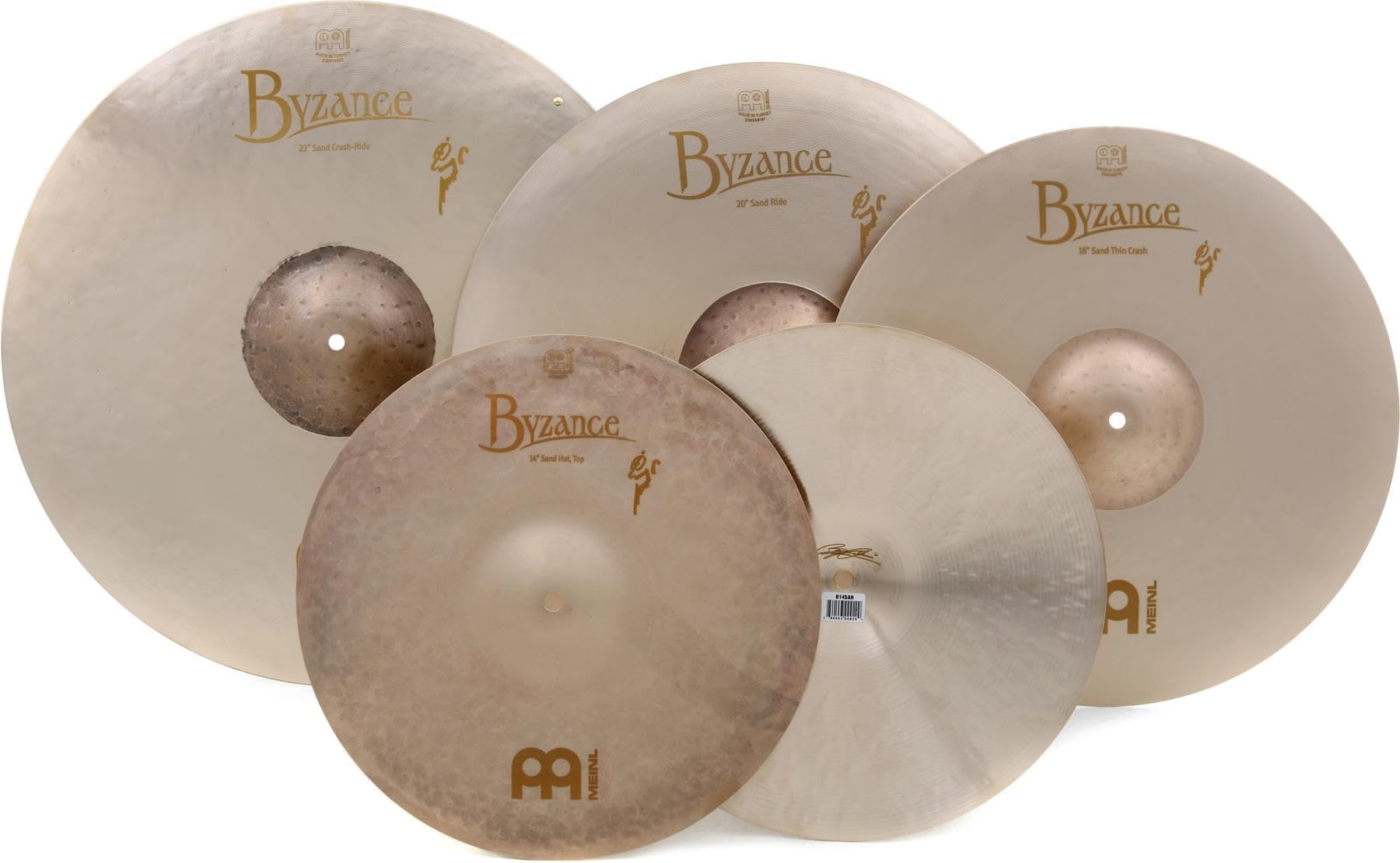 Meinl Cymbals Byzance Artist's Choice 4piece Cymbal Set