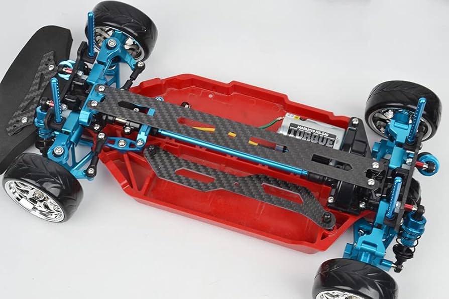 Amazon.com: Carbon Fiber Upper Top Deck for Tamiya TT-02 TT