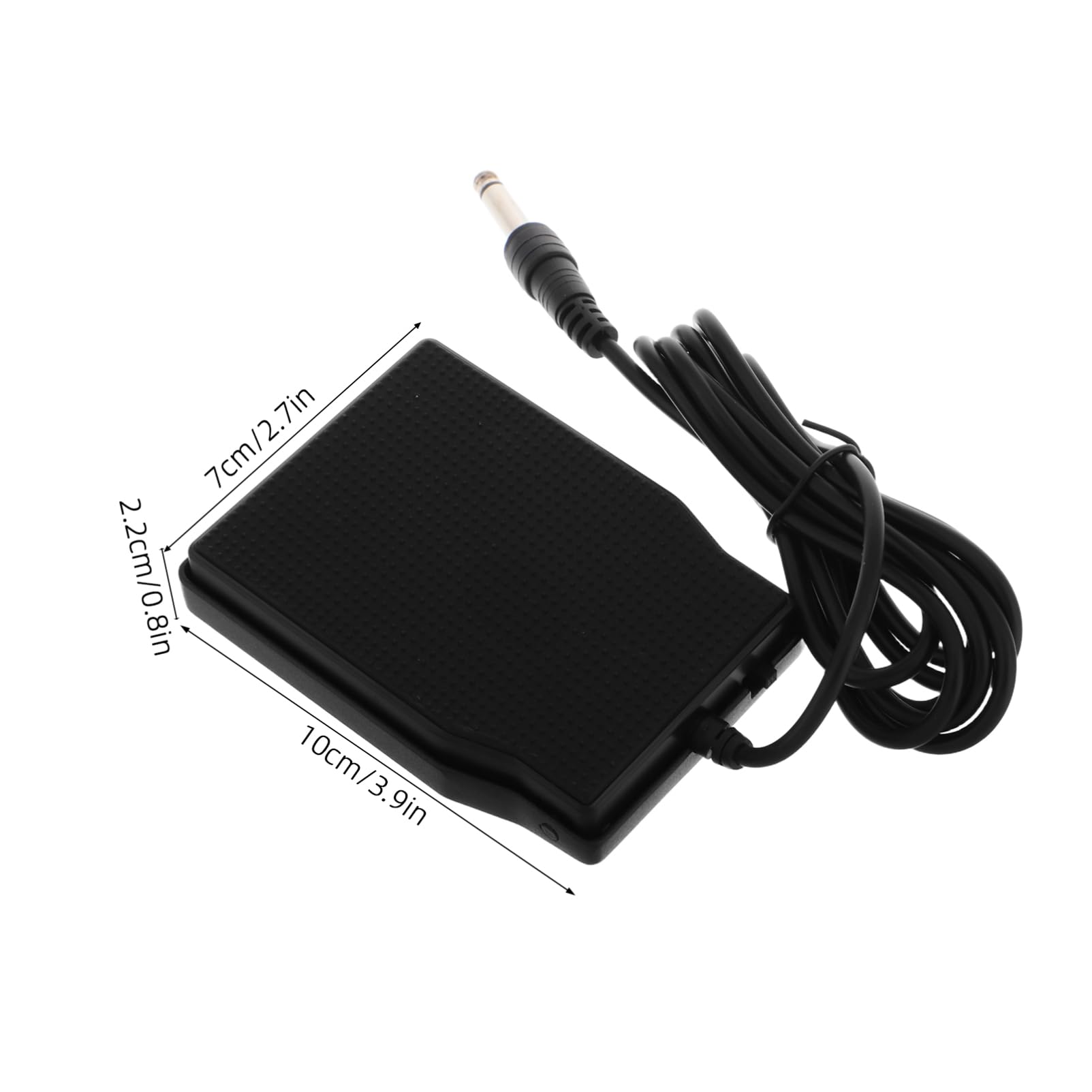 Pedal de Sustain para Piano Digital y Eléctrico Negro