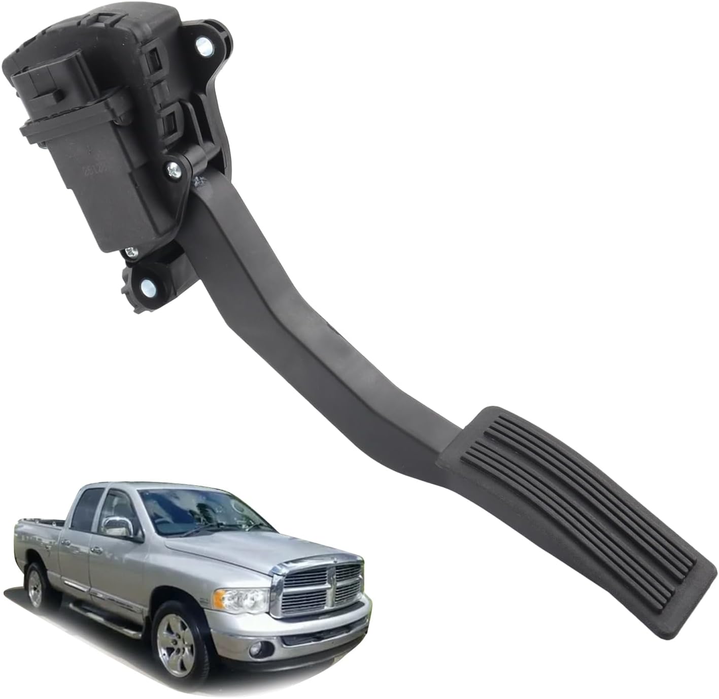 Accelerator Pedal w/Position Sensor Compatible with 2005-2006 Dodge Ram 1500/ Ram 2500/ Ram 3500 Replaces# APS312 53032753AC 53032753AB