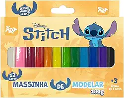 DAC - Massinha de Modelar com 12 Cores - Stitch