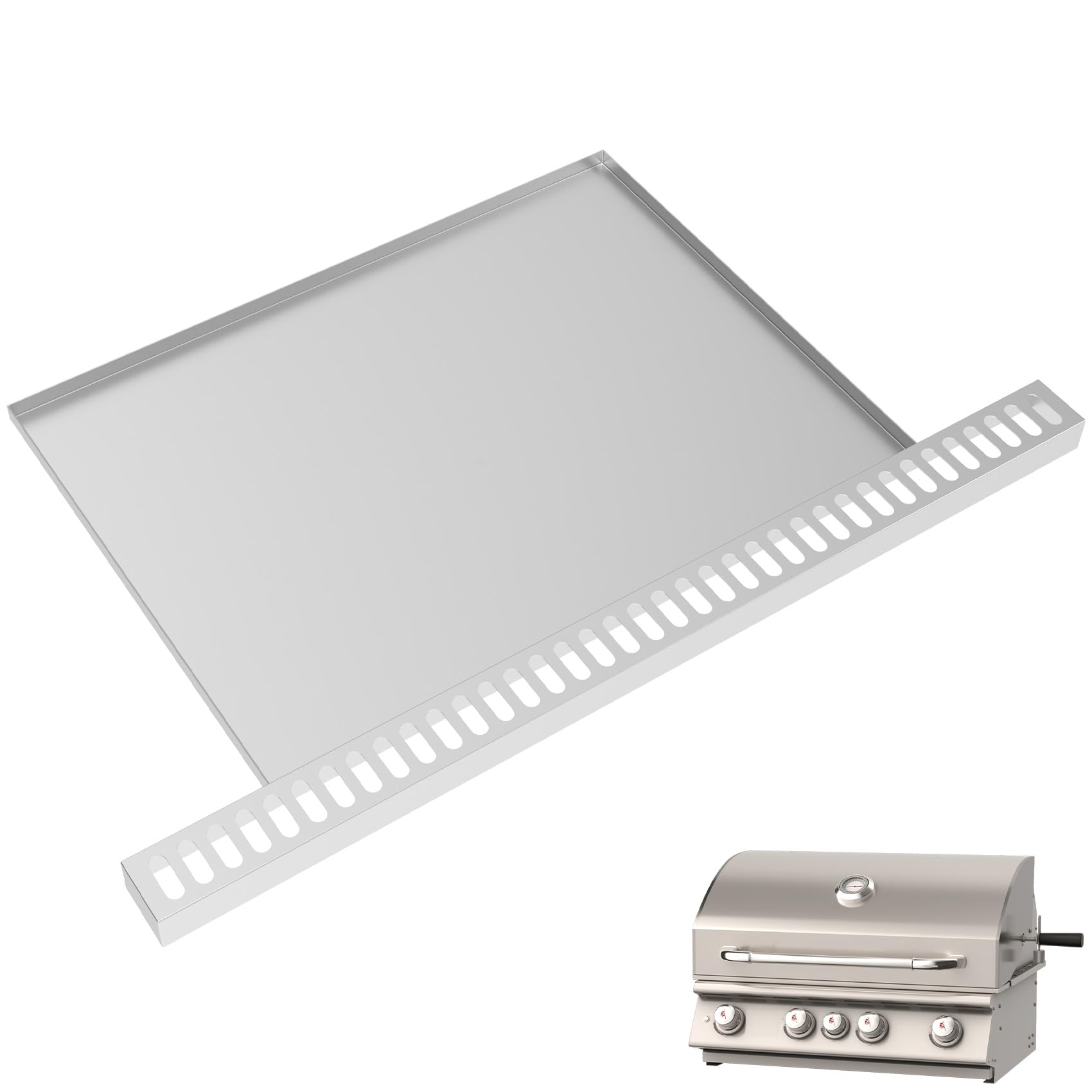SafBbcue Grease Tray Replacement for Bull 30 Inch 4 Burner Grills
