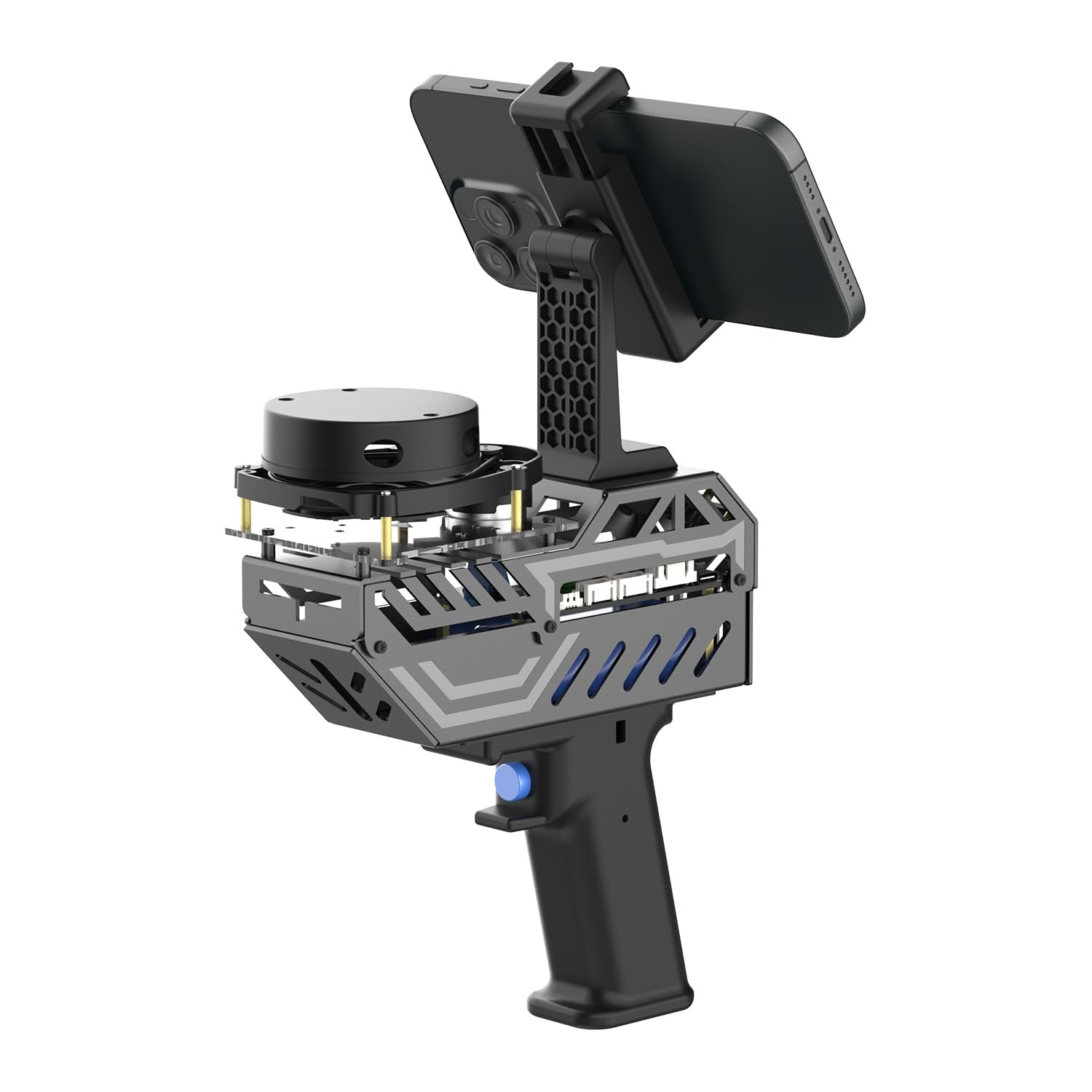 PALMSLAM - Appareil Lidar Portable, Cartographie Sans Fil, Léger, Parfait Pour ROS2, Robots, Mesures (Version De Base Ou Pack Avec Lidar)