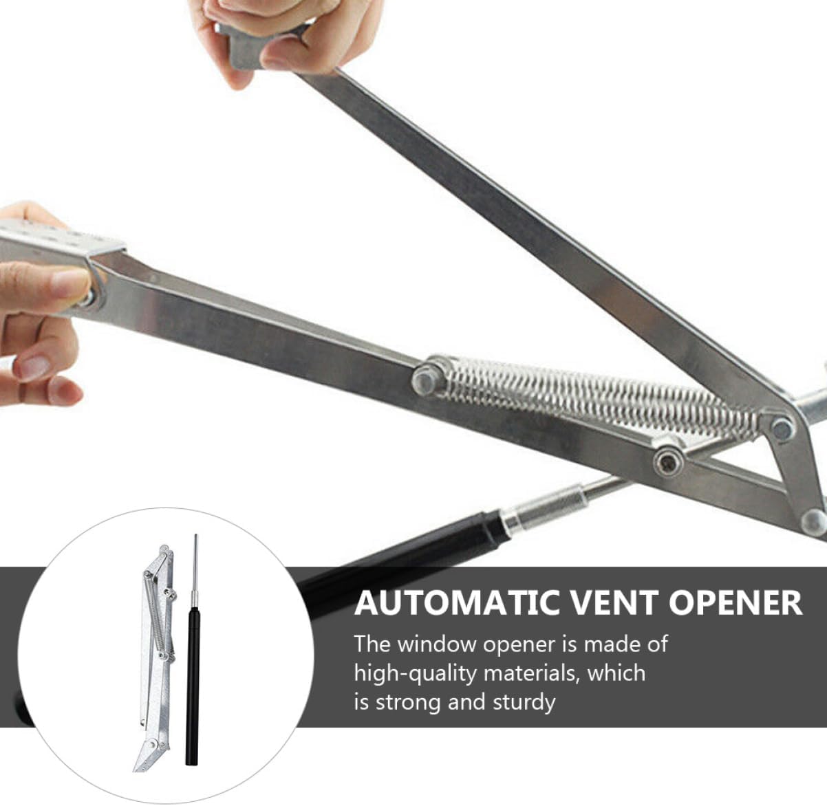 Greenhouse Indoor Ventilation Kit Automatic Window Opener Greenhouse Automatic Window Opener Quality Galvanized