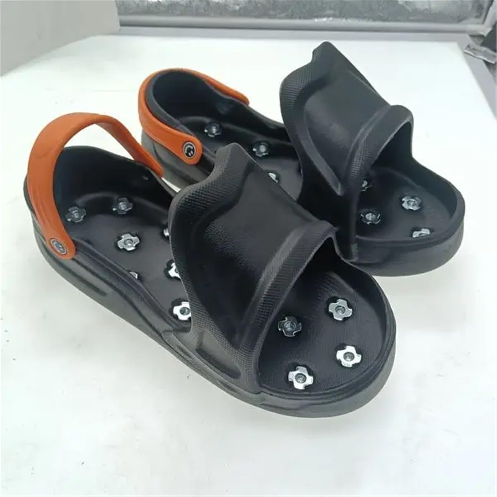 Rasenlüftungsschuhe Flexible Spike-Schuhe for Epoxid-Bodenbeschichtungen, Abdeckungsinstallation, selbstnivellierender Boden, Eva-Weichmaterial