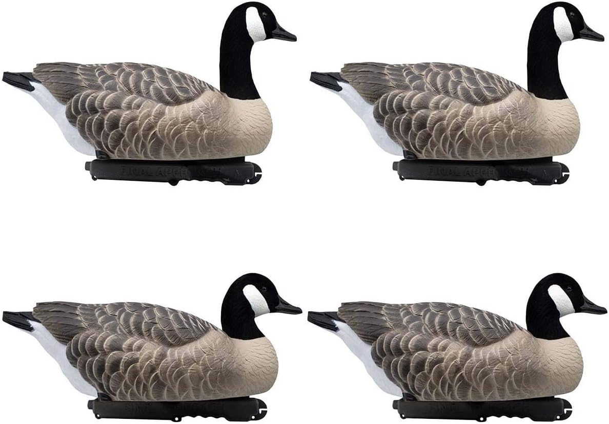 Final Approach Live Honker Active Floaters, Decoy 4 Pack