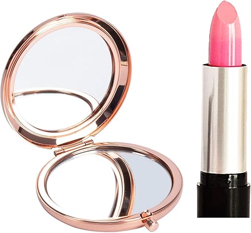 Miniatura 6 de ZOORON Regalos divertidos para mujeres I 'Not a Day Over Fabulous' espejo compacto de oro rosa I divertidas ideas de regalos para mujeres para
