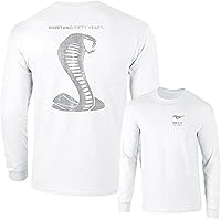 Vista 11 de Mustang 50 Years Ford 50 Gray Snake Camiseta de manga larga F & B