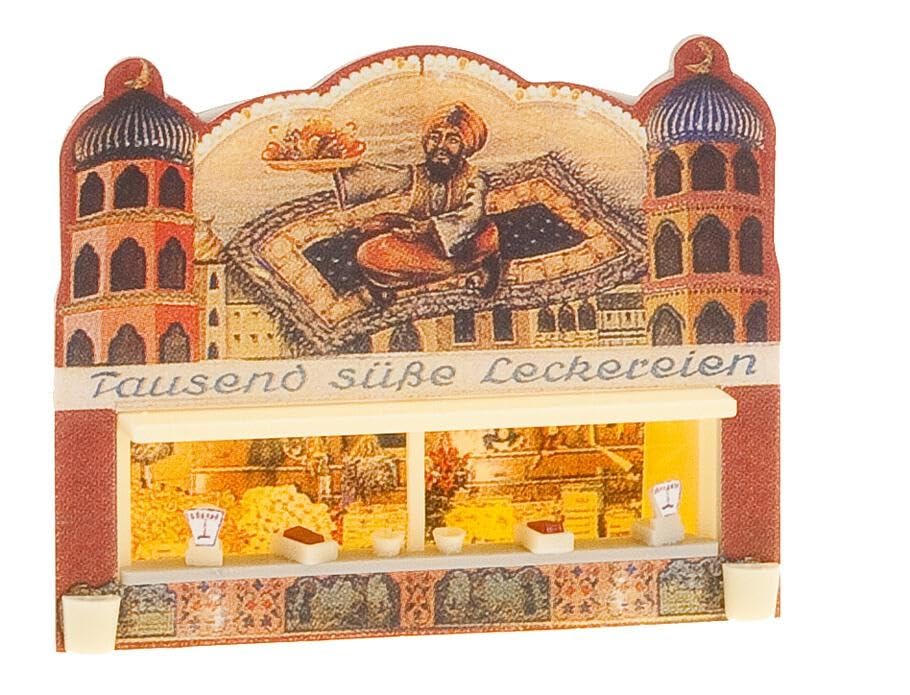 Faller 242321-2 Banchi Giostre In Scala N | 2 Bancarelle Per Modellismo Ferroviario E Diorami | Paesaggistica Statica - 3