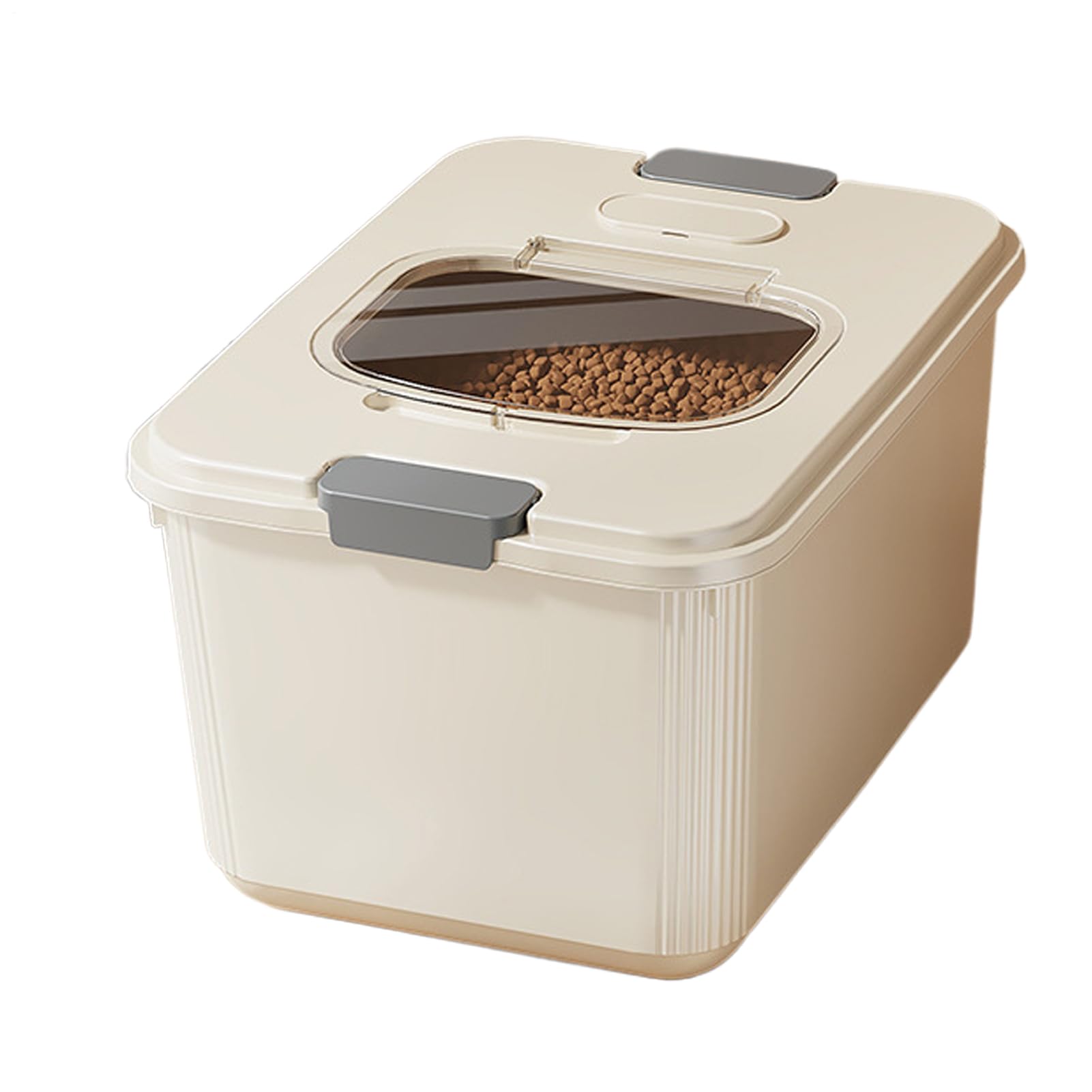 Generico Contenitore per Alimenti Animali Contenitore Cibo Cani Ermetico | contenitore ermetico snack per gatti Impilabile Dispenser Cibo e Snack Organizer Multiuso Casa Cucina Disp