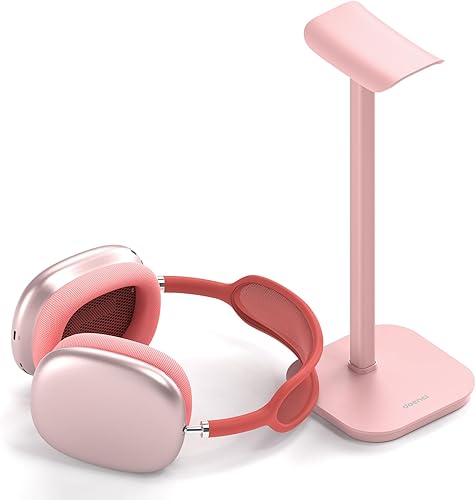 Soporte para auriculares, soporte para auriculares de escritorio, soporte de aluminio para auriculares para sostener auriculares como Airpods Max,