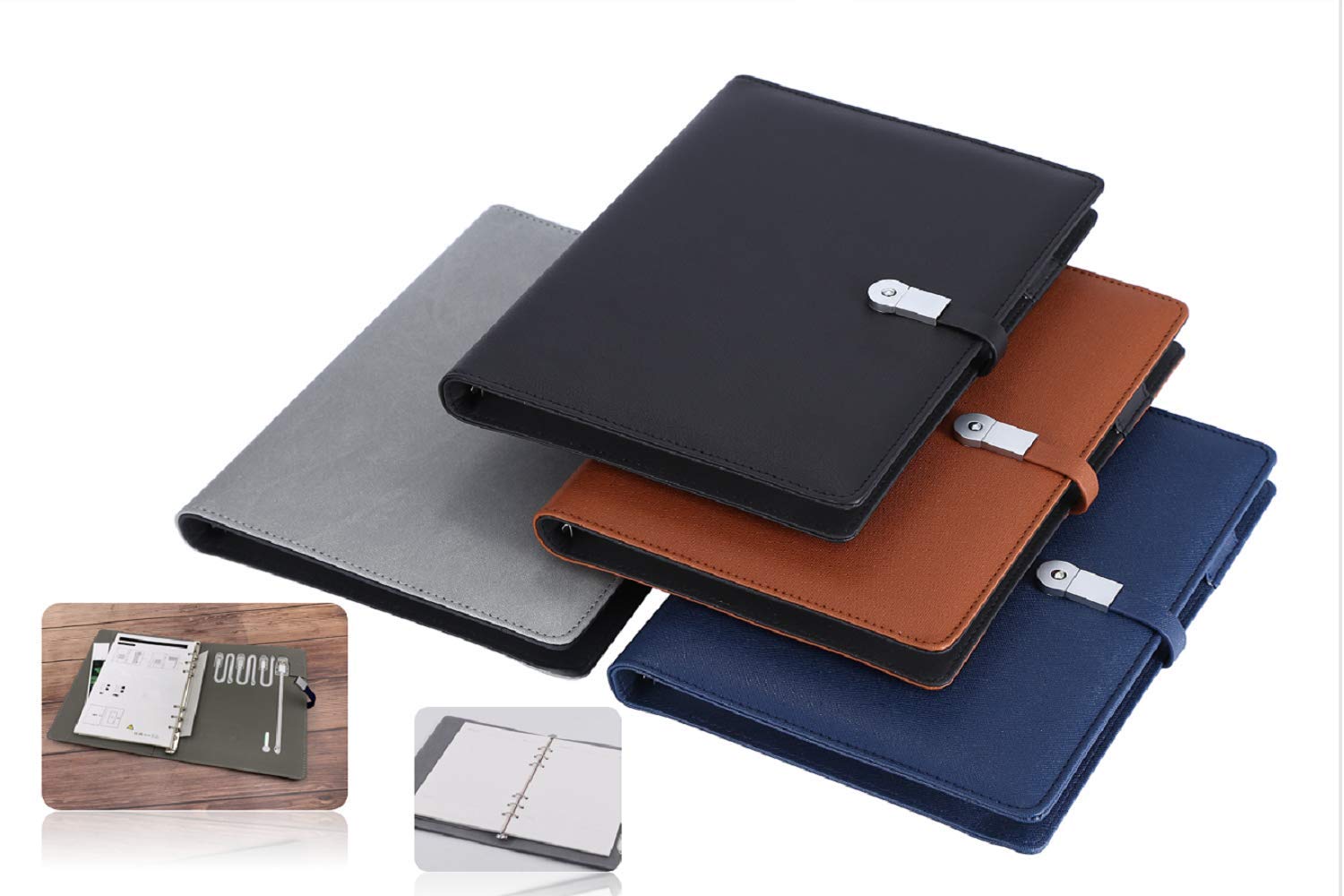 Amazon.co.jp: 最新超薄テクノロジーバッテリー内蔵、、システム手帳