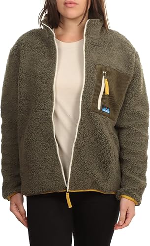 Miniatura 6 de KAVU Pearsoll Sudadera de forro polar, chaqueta Sherpa con cremallera