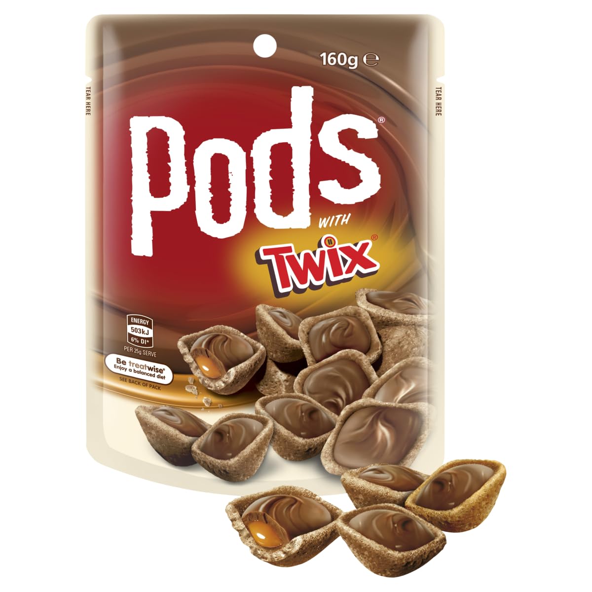 Pods Twix 160g x 15