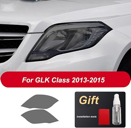 Miniatura 6 de JCAKES Adhesivo de TPU para faros delanteros de coche, color negro ahumado, para Mercedes Benz X204 GLS Clase X166 W463 V Accesorios