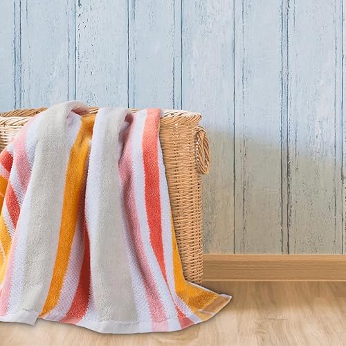 Vista 7 de SEDLAV Toalla de baño, toallas de baño, toallas, toallas para baño, toallas para adultos, toallas de baño extra grandes (62 x 30 pulgadas) (bellota)