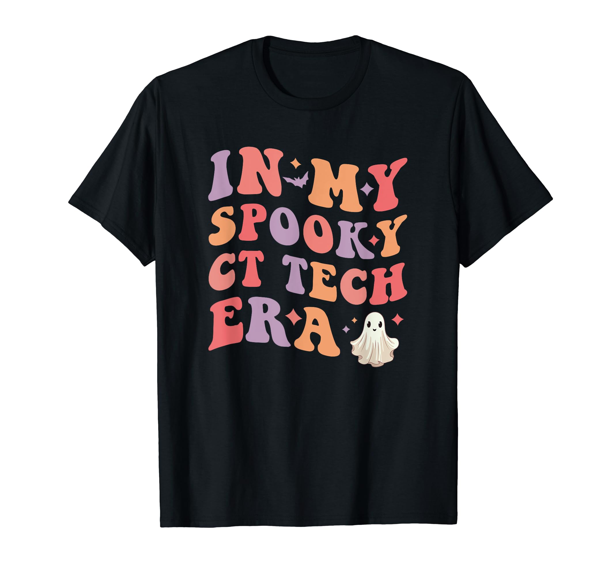 In My Spooky CT Tech Era Halloween Funny CT Technologist T-Shirt