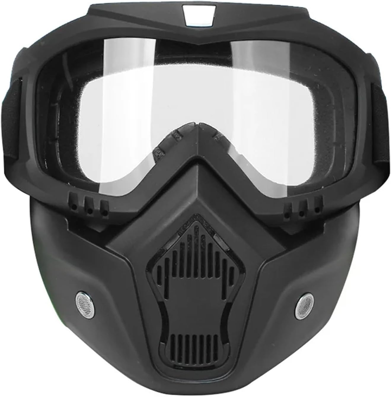 Otoroys 3 in 1 Bike Scoter Motorcycle Protective Goggles Bike Face Mask Bike Face Shield, Clear Visor
