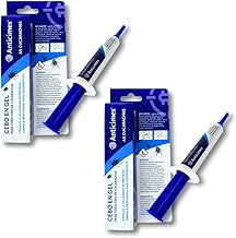 ANTICIMEX Pack of 2 Cockroach Gel 20g | High Efficiency Syringe to Eliminate Colonies | Suitable for All Types | Professional Use | Cockroach Killer Trap